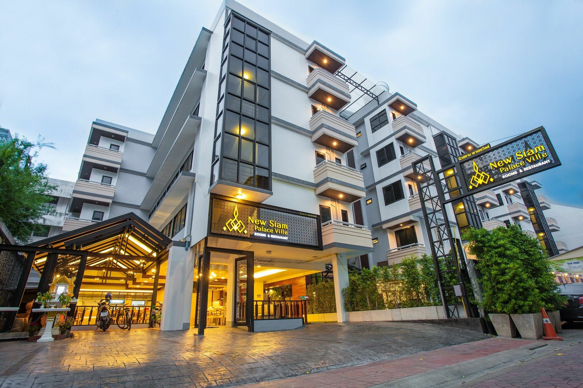 New Siam Palace Ville Hotel - Sha Extra Plus Certified Bangkok Luaran gambar